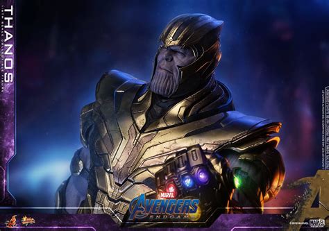 瘋狂泰坦身披重甲再臨 Hot Toys MMS 復仇者聯盟終局之戰薩諾斯 Thanos 比例人偶作品