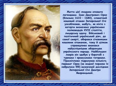 Презентація на тему "Сірко Іван"