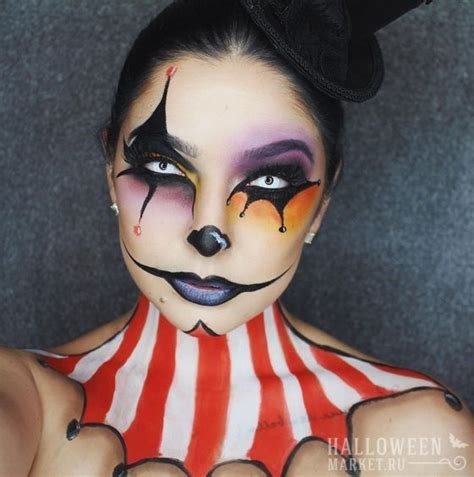 Clown Makeup Costume Halloweenmarket Halloween клоун костюм