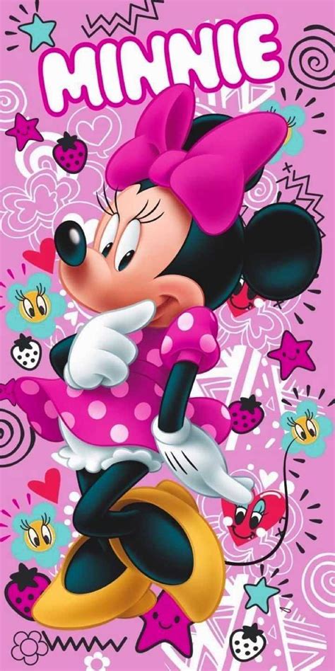 Minnie Mouse Wallpaper Discover more Cartoon, Disney, Minnie, Minnie ...