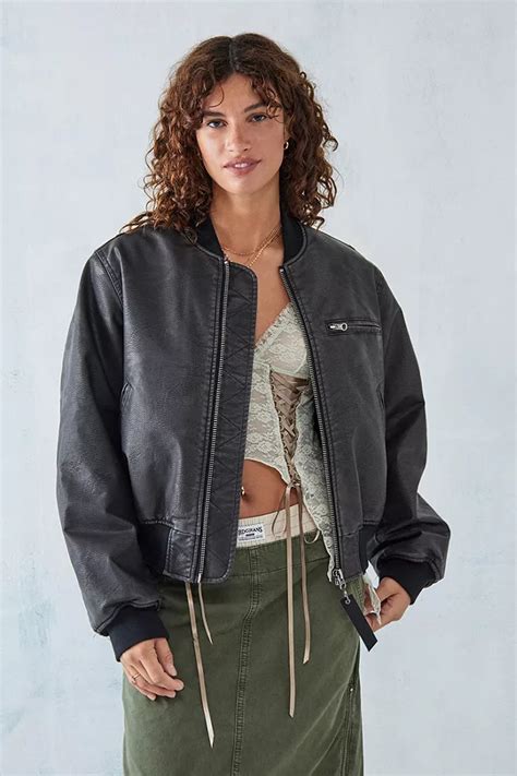 Bdg Leather Jacket Urban Outfitters Deals