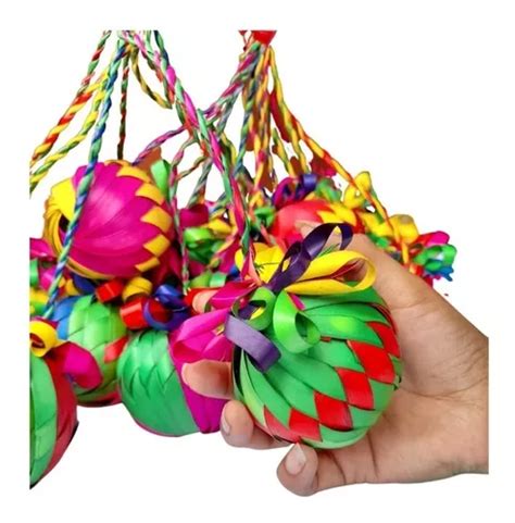 Set Esfera Piñata Estrella Artesanales Navideñas D Palma Envío gratis