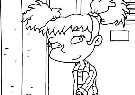 Rugrats Angelica Coloring Pages At Free Printable