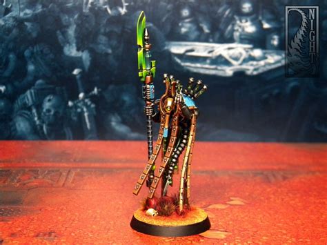 A Warhammer Is Standing On Top Of A Table