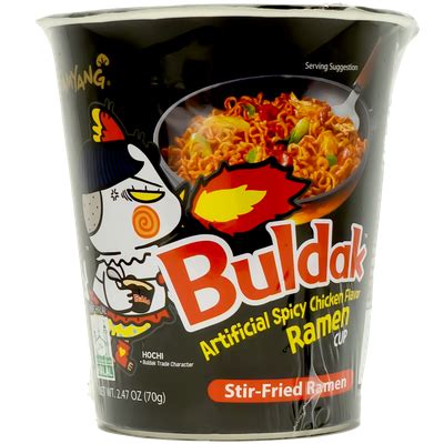 Buldak Hot Chicken Flavor Ramen Original Bowl G The Geeky Oasis