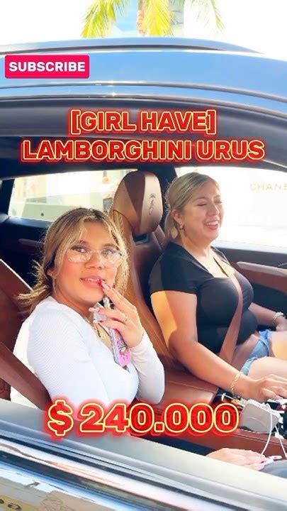 THIS BEAUTIFUL WOMAN OWNS A LAMBORGHINI URUS,WHAT IS HER INCOME🤑# ...