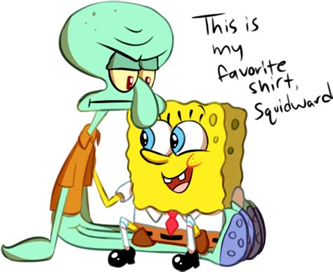 Download Spongebob X Squidwards Shirt Is Our New Favorite Ship Spongebob X Squidward Png