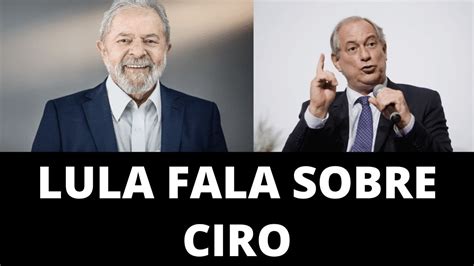 Lula fala sobre Ciro e como ganhar as eleições YouTube