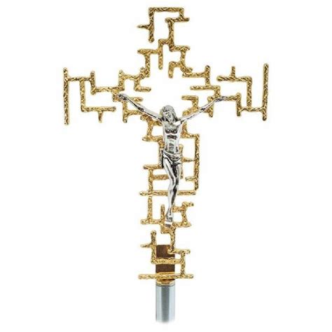 Processional Cross Cm 24x34 9 4x13 4 Inch Modern Style With Grids