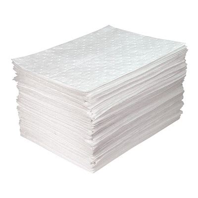 Oil Only Heavy Weight Absorbent Pads In X In Per Bag