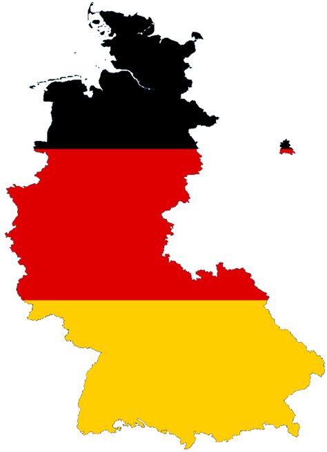 Flag Map Of Germany 1949 1957 By Republicofniger On Deviantart