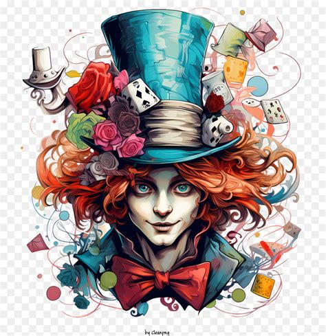 Mad Hatter Dia Mad Rainha Png Transparente Gr Tis