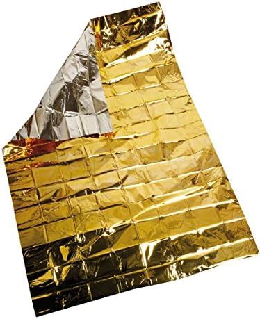 Flexeo X Rettungsdecke Gold Silber Cm X Cm Rettungsfolie