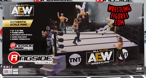 Aew Authentic Scale Ring Playset W Kenny Omega Ringside Exclusive