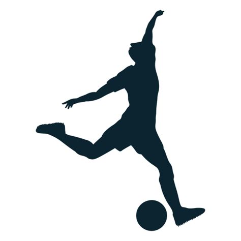 PNG Y SVG De Soccer Silhouette Con Fondo Transparente Para Descargar