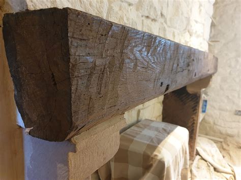 Dark Beams To Antique Oak Yorkshire Beam Renovation