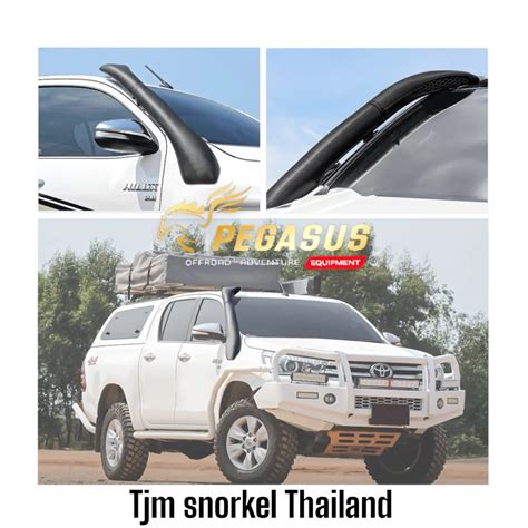 Jual Snorkel Hilux Revo All New Fortuner Model Tjm Plastik Abs Original