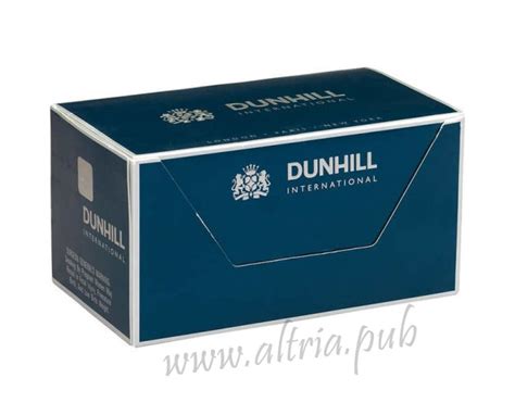 Dunhill International Menthol Green Box Cigarettes Altria Pub Shop