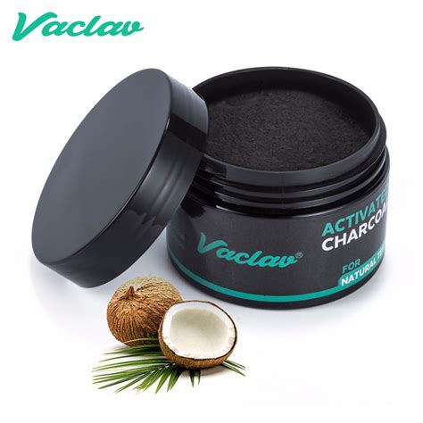 Vaclav 30G Tooth Whitening Powder Activated Coconut Charcoal