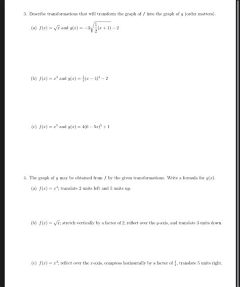 Solved 1 Let F X R And G X 2 X 3 2 1 A Use