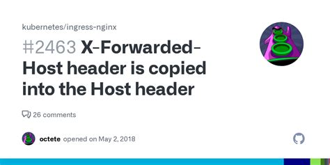 X Forwarded Host Header Is Copied Into The Host Header Issue