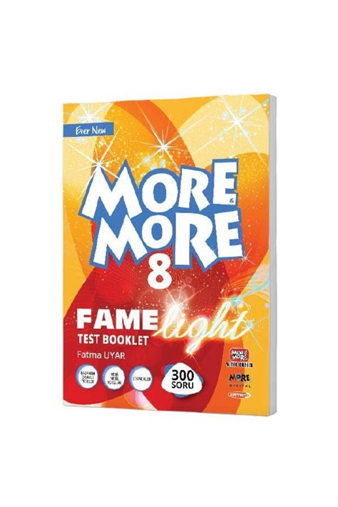 Kurmay Yayınları 8 sınıf More And More Fame Light Test Booklet Fiyatı