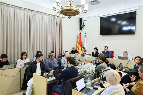 Al Ple De Gener Es Preveu Donar Llum Verda A Lelaboraci Del Pla De