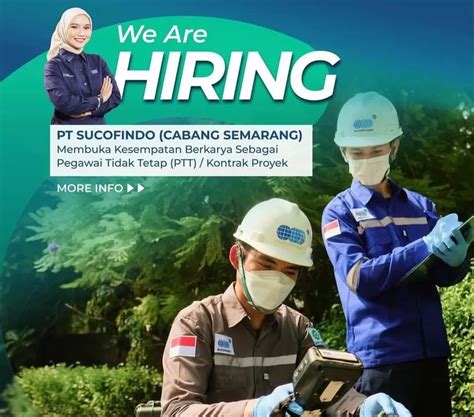 PT SUCOFINDO Buka Loker Bulan Mei 2024 Lokasi Kerja Di Cabang Semarang