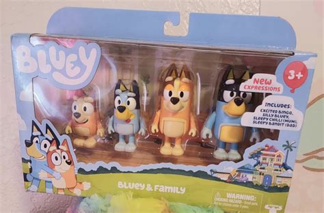 shapeshifting angels : our Bluey & family figures!!