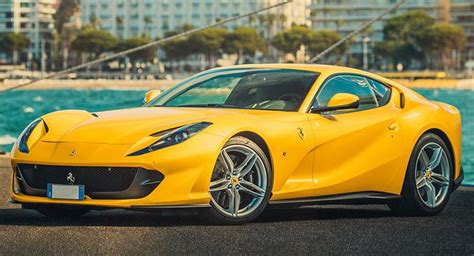 Ferrari 812 Superfast Kicks Off Its Tour De France In Cannes Carscoops Top Sports Cars