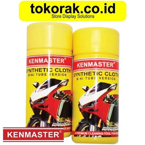 Jual Kain Lap Kanebo Mini Plas Chamois Motor Kenmaster Synthetic Cloth