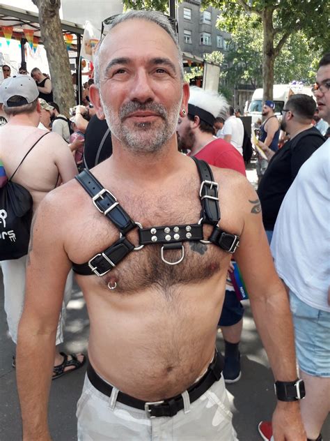 Sexy Hairy Daddy ~ Paris Pride 2019 Safe Photo Flickr