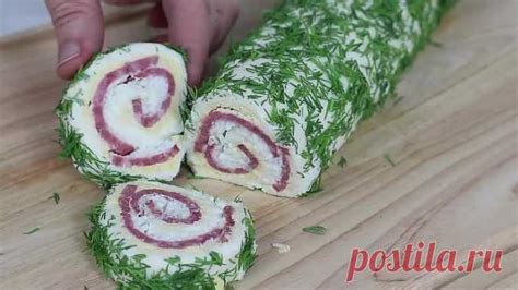 Роллы из плавленного сырка ! | салаты закуски | Постила