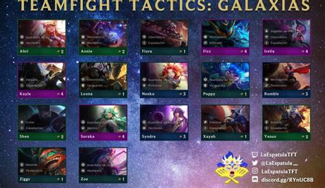 TFT Set 3 Galaxias todo lo que sabemos de lo nuevo que llegará en