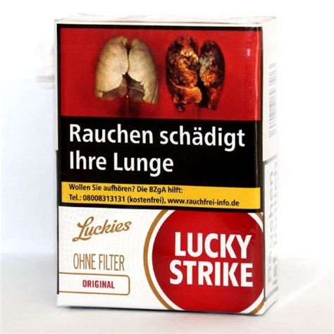 Lucky Strike Ohne Zus Tze Authentic Red Er Zigaretten