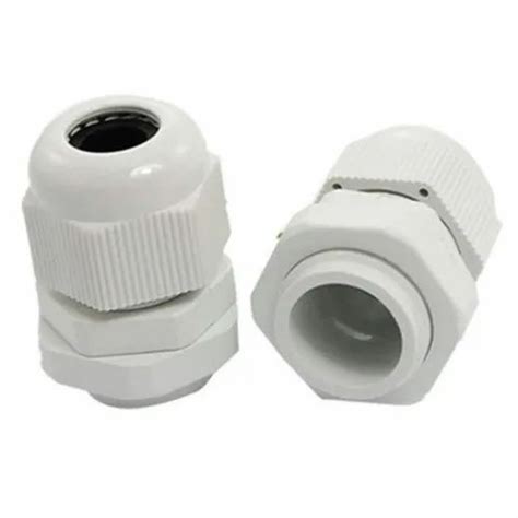 Pvc White Inch Pg Cable Gland Mm At Rs Piece In Vadodara Id