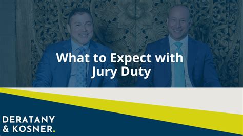 What To Expect With Jury Duty