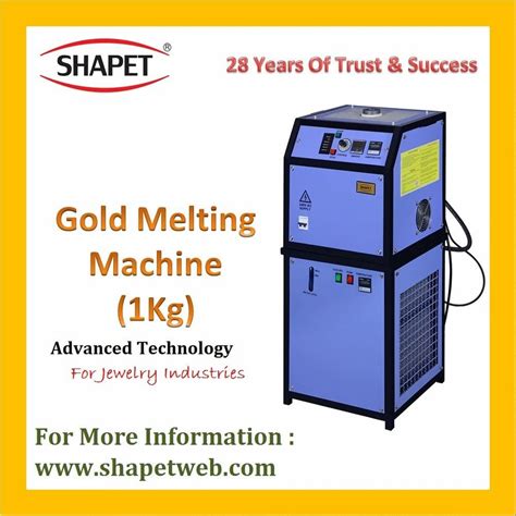 Single Phase Degree Celsius Gold Melting Machine Kg At Rs