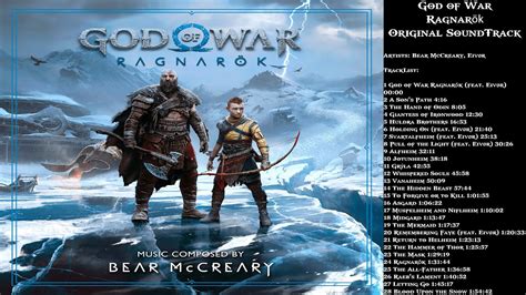 God Of War Ragnar K Original Soundtrack Youtube