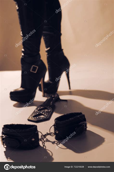 Sexy Lady High Heels Lingerie Legs Model Studio Shot Photo Stock Photo Edwardolive