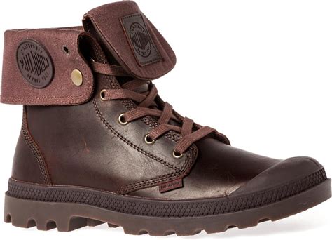 Palladium Mens Baggy Leather Boot 13 Brown Fashion Sneakers