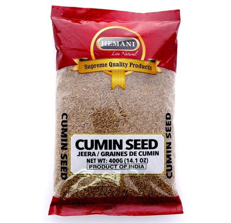 HEMANI Cumin Seeds Whole Jeera Zeera Spice 400gm 14 1 Oz