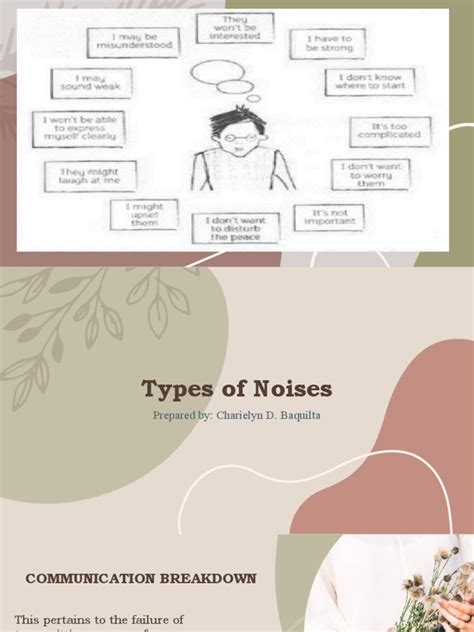 types  noise  cognition sound