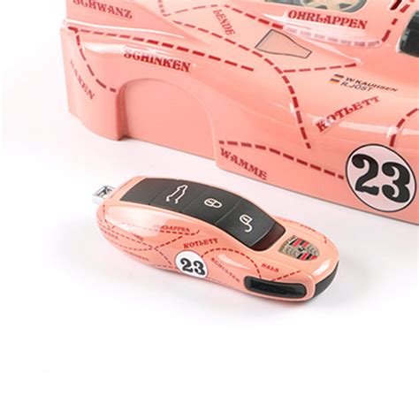 Porsche Rsr Pink Pig Tribute H Lemans Livery Key Fob Cover