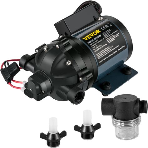 VEVOR Washdown Pump 12V DC 7 GPM 60 PSI Max 10 Ft Lift Self Priming