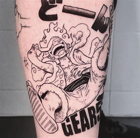 Luffy Gear 5 Tattoo Ideas