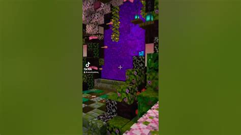 10x10 Cherry Blossom 🌸nether Portal Minecraft Minecraftbuilding Fypシ