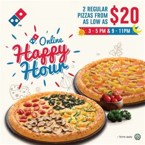 14 Apr 2020 Onward Domino S Online Happy Hour Promo SG