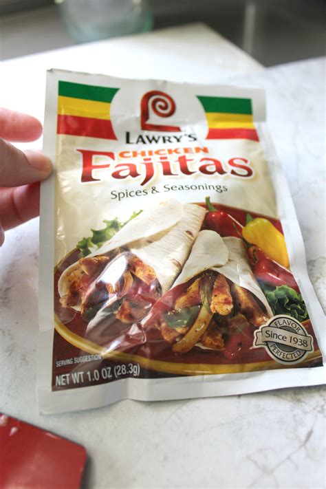 Lawrys Chicken Fajita Seasoning Recipe