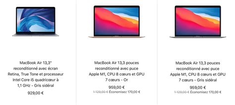 Refurb Macbook Air M Et Promos Sur Des Mac Mini M En Et